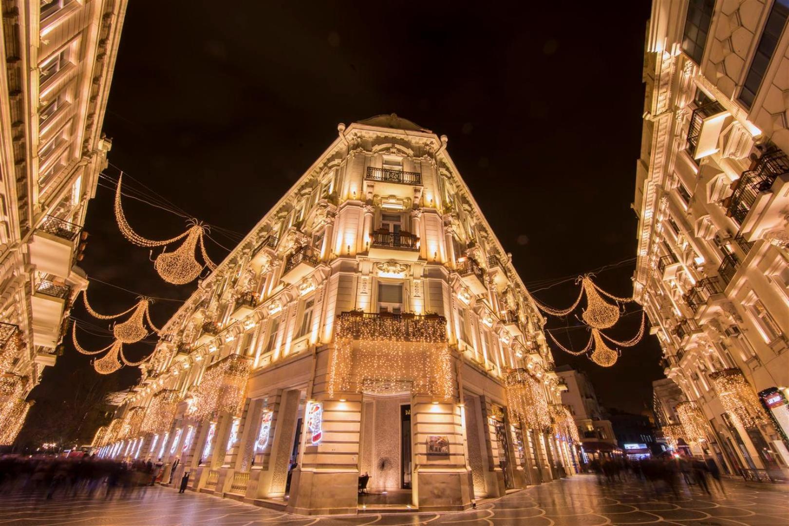 Caspian Ulduz Hotel Baky Esterno foto